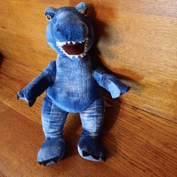 Build-A-Bear Workshop Other - Build-A-Bear BAB Workshop Blue T-Rex Dinosaur Plush Toy Stuffed Animal